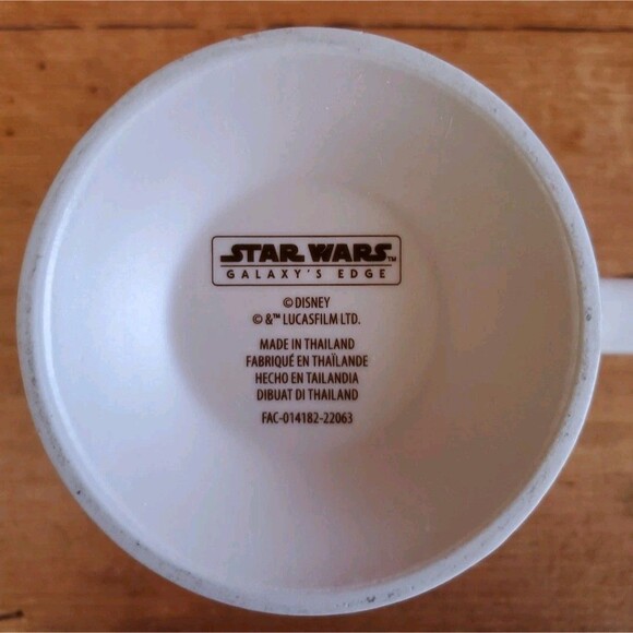 4 Disney Parks Star Wars Galaxy’s Edge Jedi Temple Dok Ondar’s Coffee / Tea Mug - Picture 9 of 9